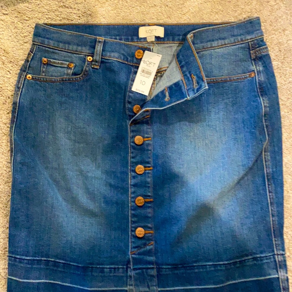 Jean skirt